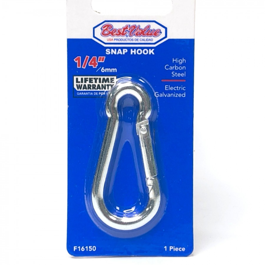 1/4" SNAP HOOK