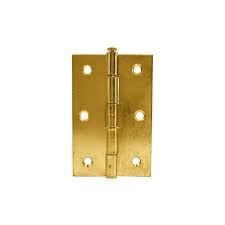 NARROW BRASS HINGE 1"