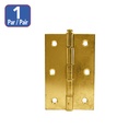 NARROW BRASS HINGE 3"