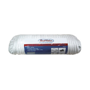 NYLON ROPE 3/16"x100FT WHITE