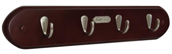 SINGLE HOOK SET WOOD BROWN/NP