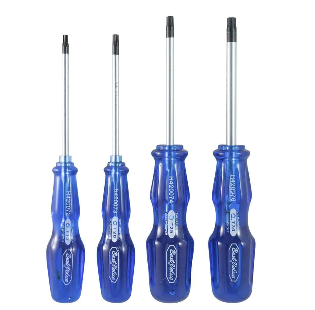 TORX SCREWDRIVER SET 4PCS