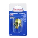 1/2" BRASS HOSE COUPLING (MALE)