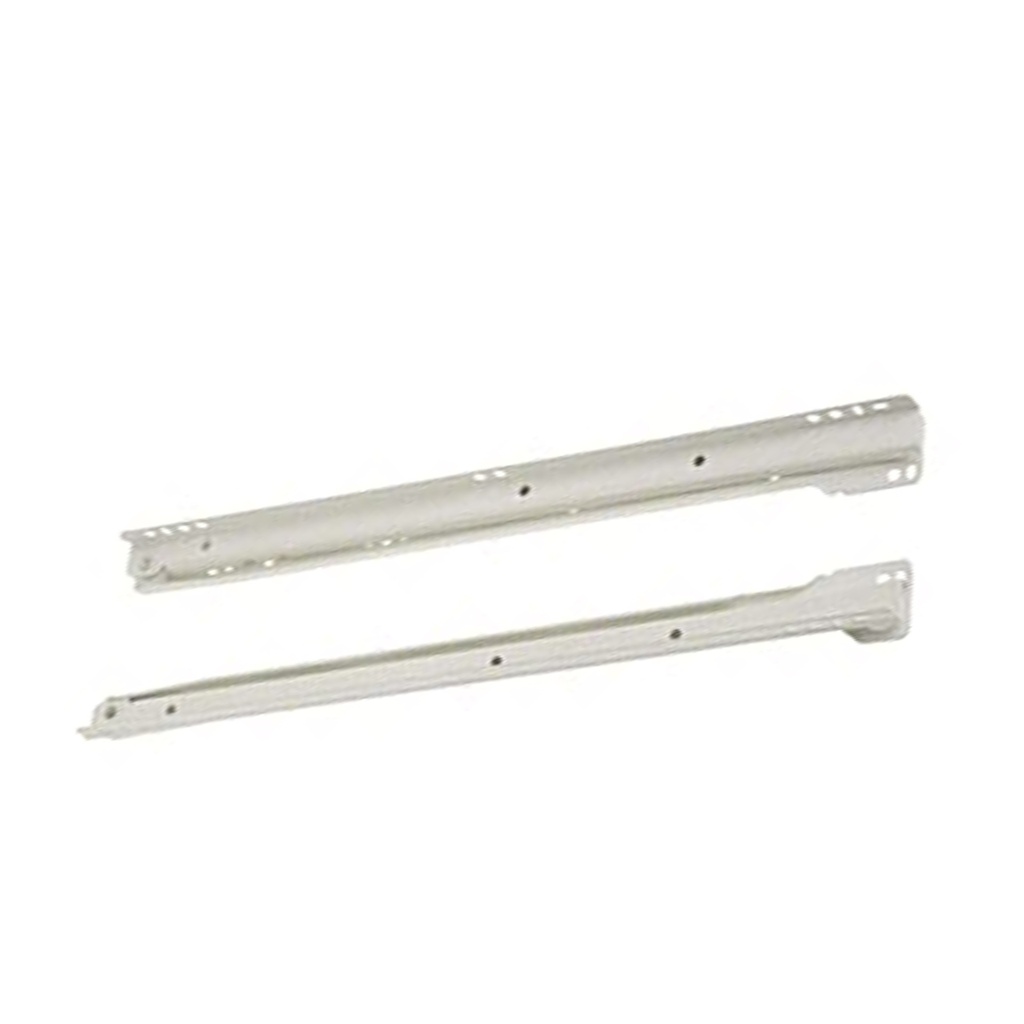 18" 4PC DRAWER SLIDES (WHITE)