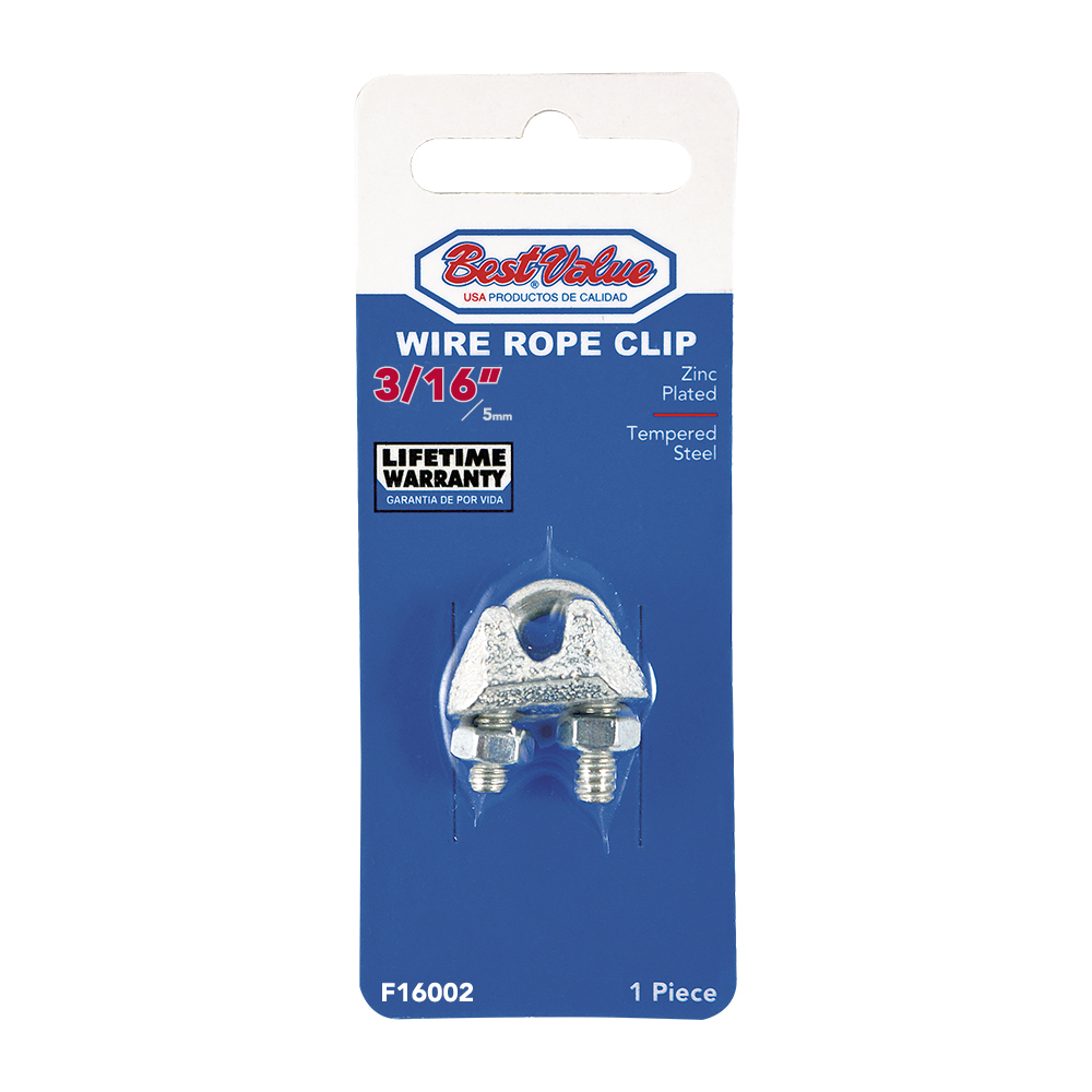 3/16'' WIRE CLIP