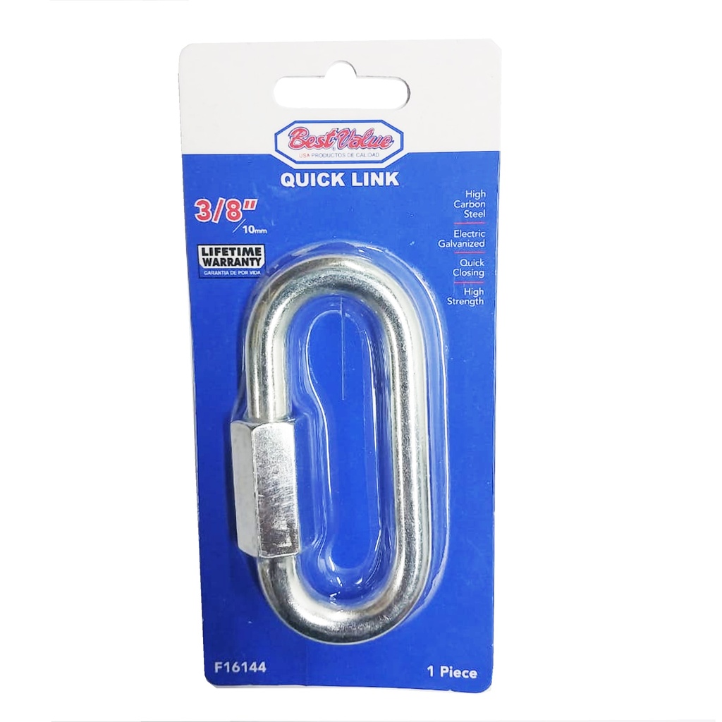 3/8" QUICK LINK HOOK