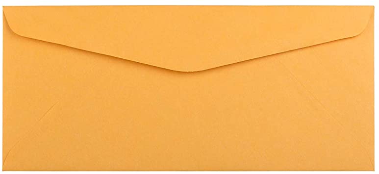 4 1/8 x 9 1/2 MANILLA ENVELOPE