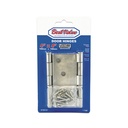 4" x 4" SQUARE HINGE (ZINC)