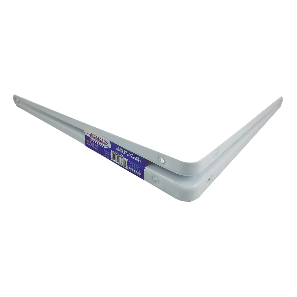 8" x 10" SHELF BRACKETS (WHITE)