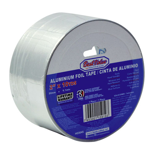 2" x 10yds ALUMINIUM FOIL TAPE
