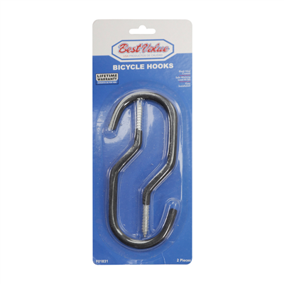 5 7/8" BICYCLE HOOKS (2PC)