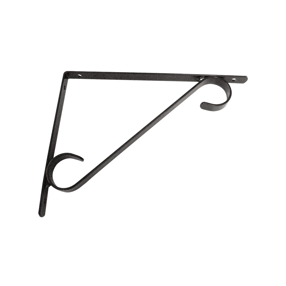 5 1/2"x 8" COLONIAL BRACKET (BLACK)