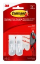 17002 COMMAND HOOKS WHITE (SMALL )