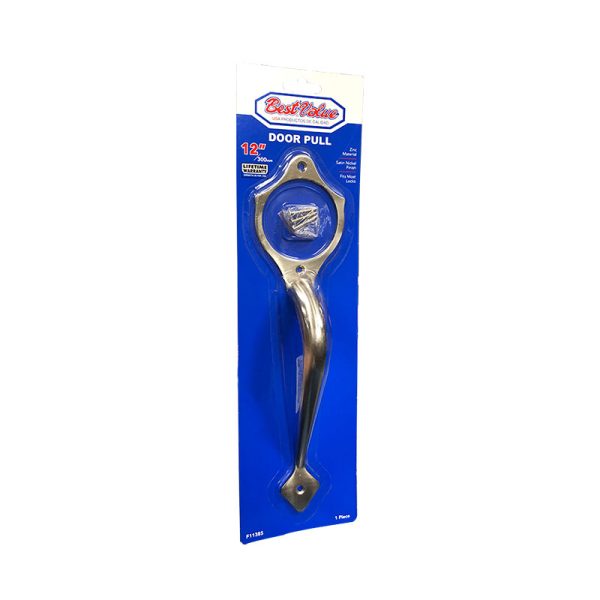 12" DOOR PULL (CHROME)