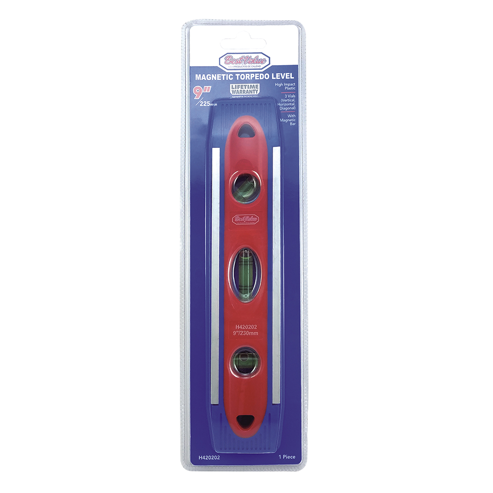 9" MAGNETIC TORPEDO LEVEL