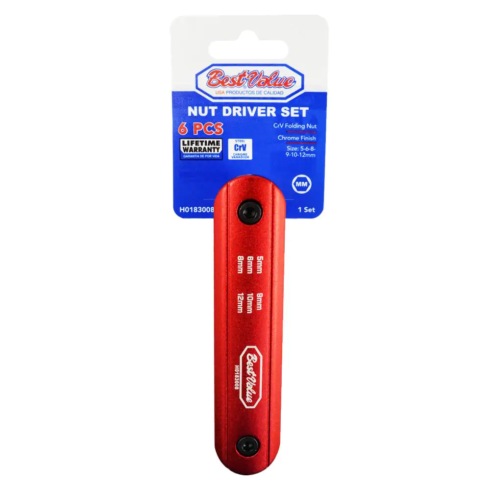 6PC NUT DRIVER SET