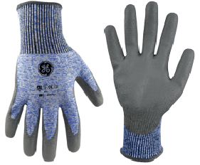 GE 13 GAUGE PU DIPPED A3 GLOVE MEDIUM