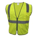 GE SAFETY VEST - 2 POCKET GREEN XL