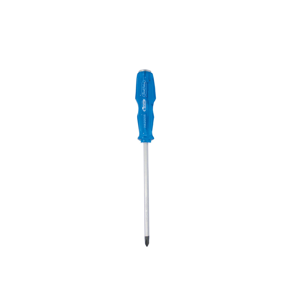 10" x #2 BLUE HANDLE SCREWDRIVER