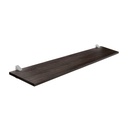 10" x 40" SELF-SUPPORT SHELF (BROWN)