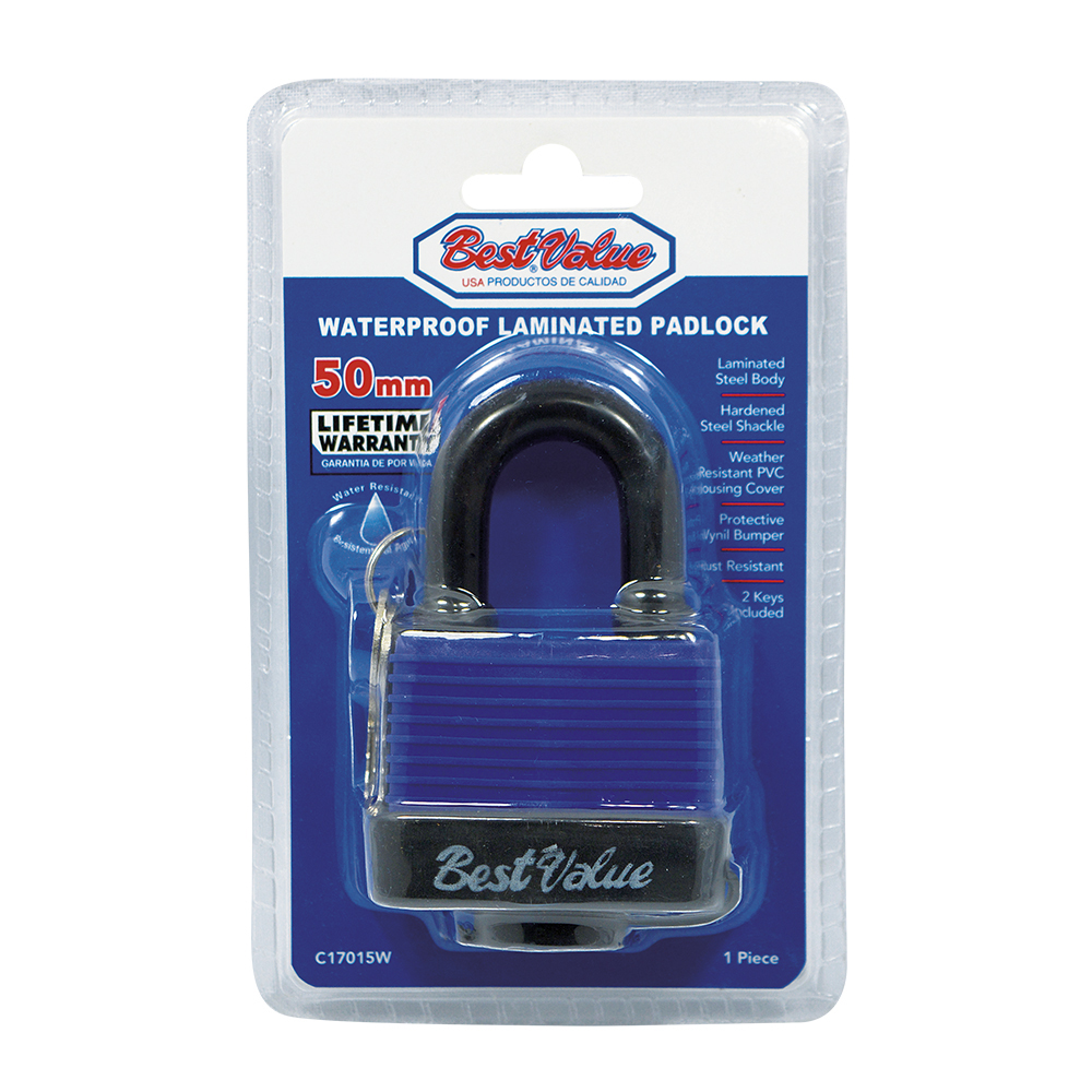 50mm WATERPROOF PADLOCK