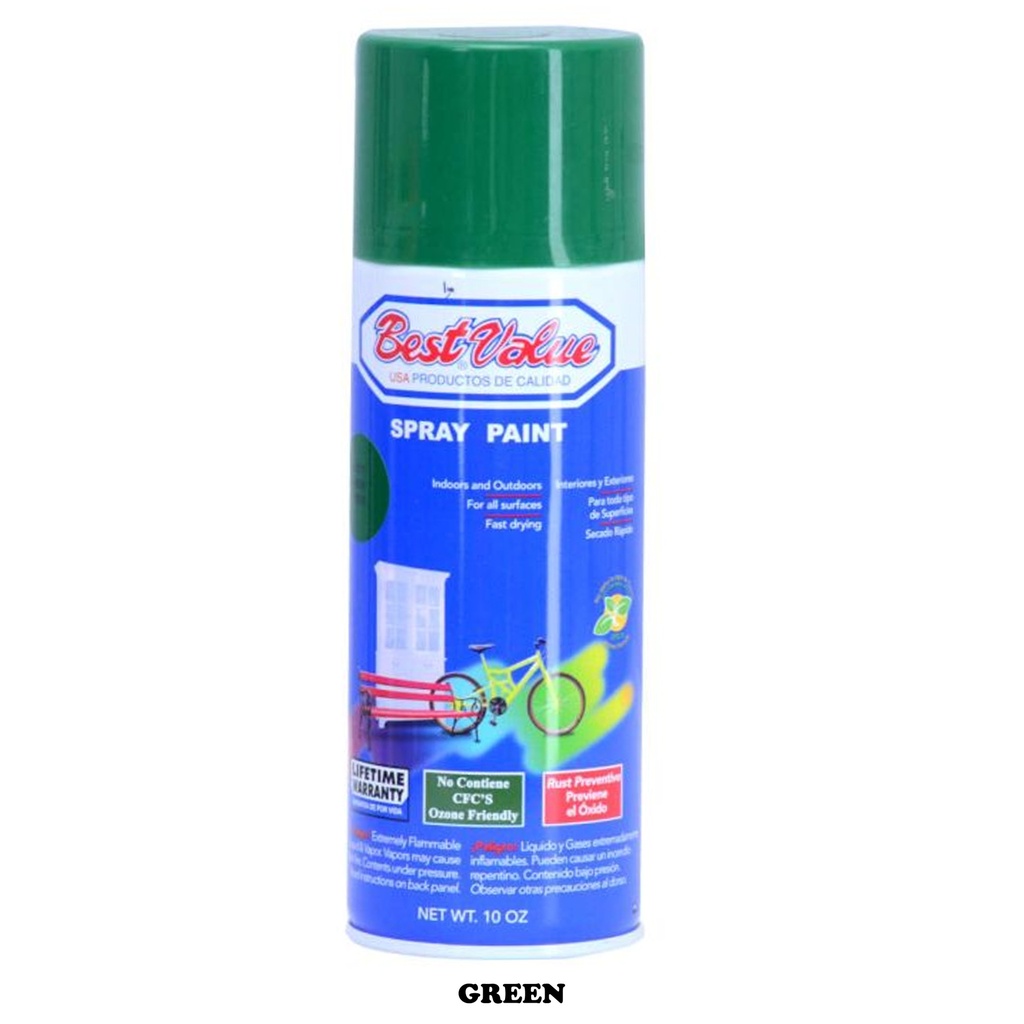 BEST VALUE SPRAY PAINT AP GREEN