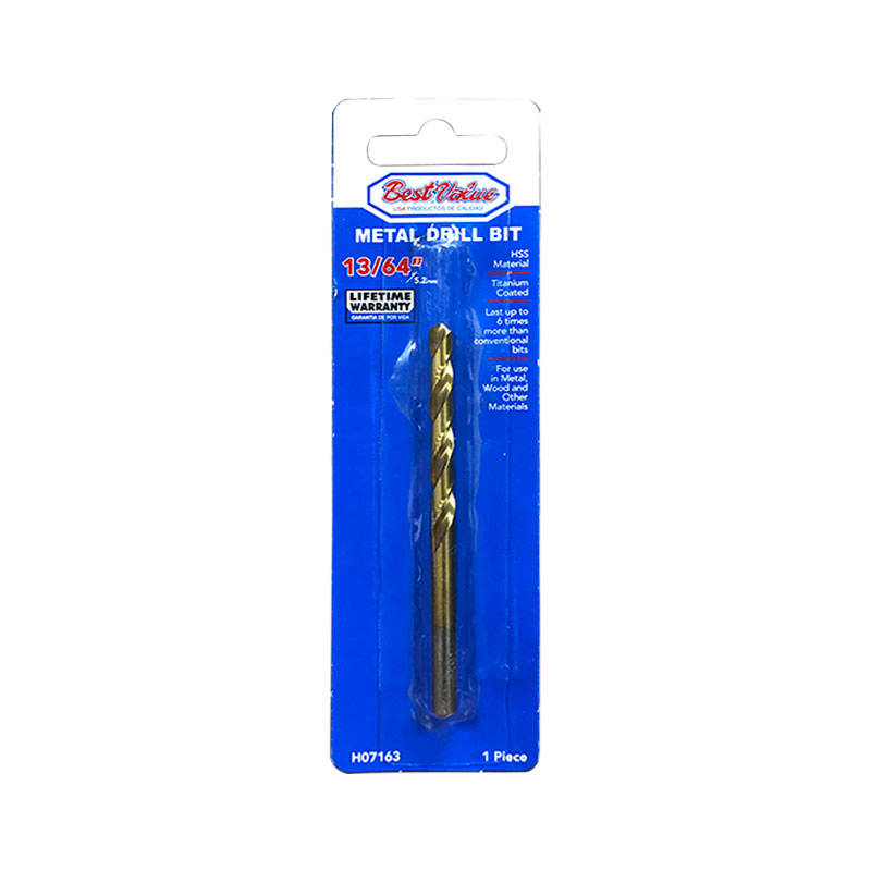 3/16" TITANIUM METAL DRILL BIT