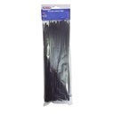 12" NYLON CABLE TIES BLACK (100PC)