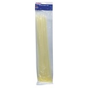 18" NYLON CABLE TIES NATURAL (100PC)