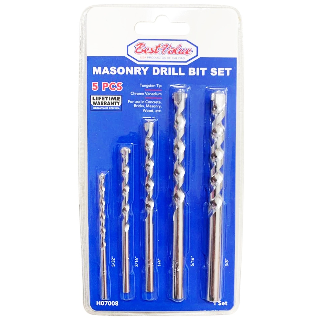 5pc DRILL BITS SET BEST VALUE