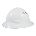 GE FULL BRIM HARD HAT - VENTED WHITE