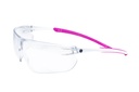 GE SAFETY GLASSES PINK ANTI FOG & SCRATCH
