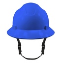 GE FULL BRIM HARD HAT VENTED BLUE