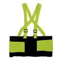 GE HIGH VISIBILITY BACK SUPPORT - GREEN AND BLACK 2XL -