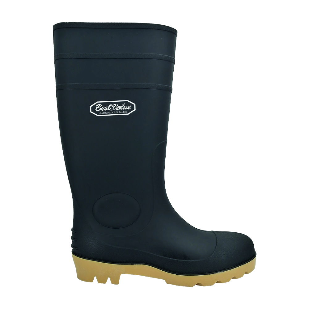 SAFETY BOOTS- STEEL TOE (PVC)- SIZE 11 
