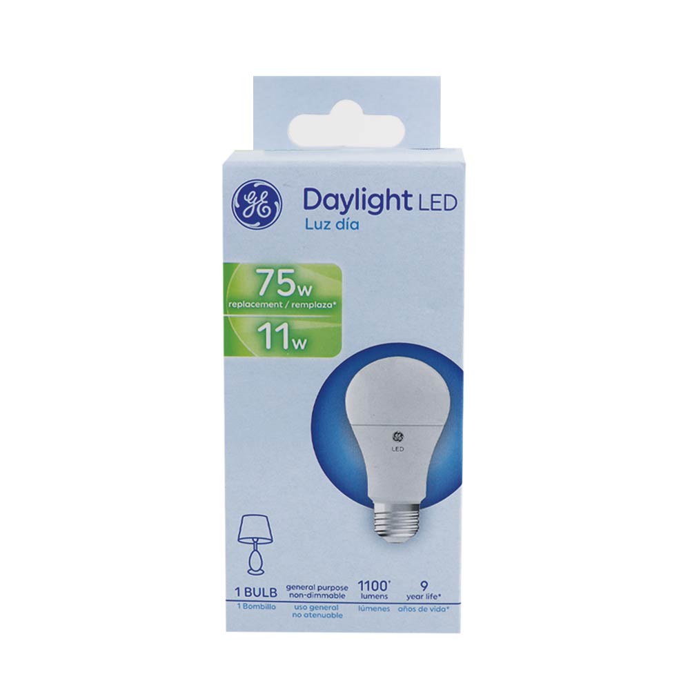 GE LED BULB 75W/11W
