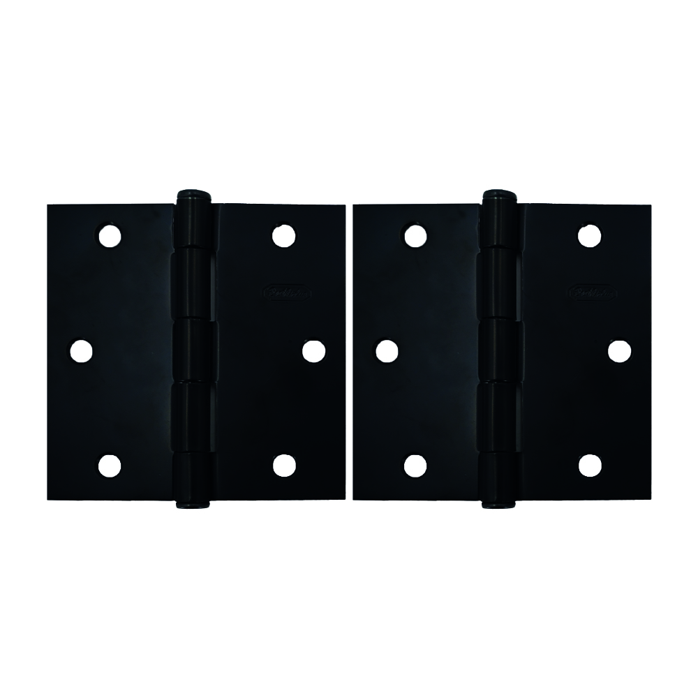 2 " X 2 " SQUARE HINGE (BLACK)
