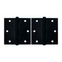 2 " X 2 " SQUARE HINGE (BLACK)