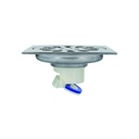 AQUINA 4" X 4" FLOOR DRAIN (ANTI ODOR VALVE)