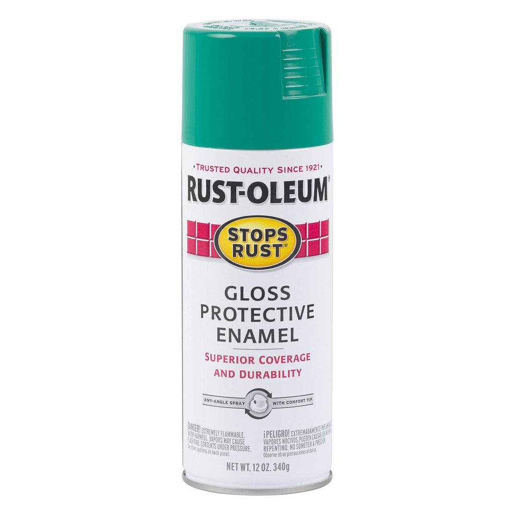 RUST-OLEUM GLOSS JADE SPRAY PAINT