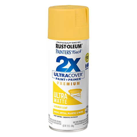 MATT YELLOW SPRAY PAINT RUST-OLEUM
