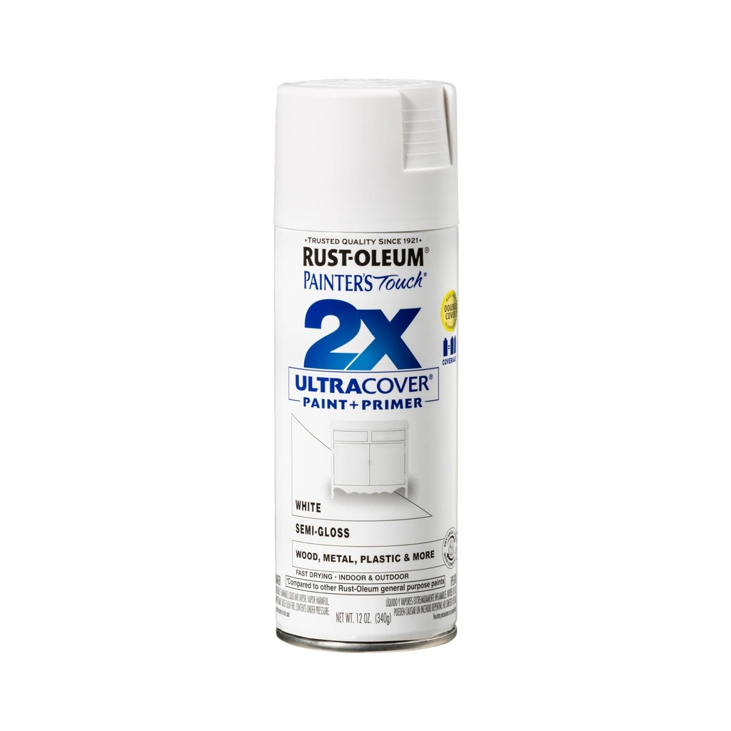 PRIMER WHITE SPRAY PAINT RUST-OLEUM
