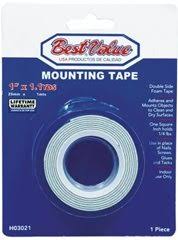 MOUNTING TAPE 1" X 1.09YDS BEST VALUE