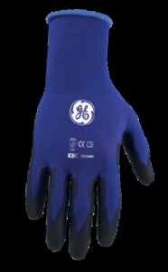 GE 18 GAUGE PU DIPPED GLOVE MEDIUM