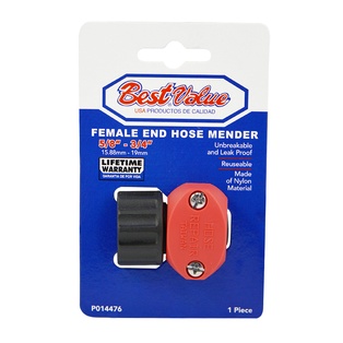 5/8"-3/4" PLASTIC HOSE COUPLING (FEMALE)