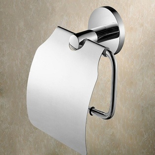 TOILET PAPER HOLDER (CHROME)