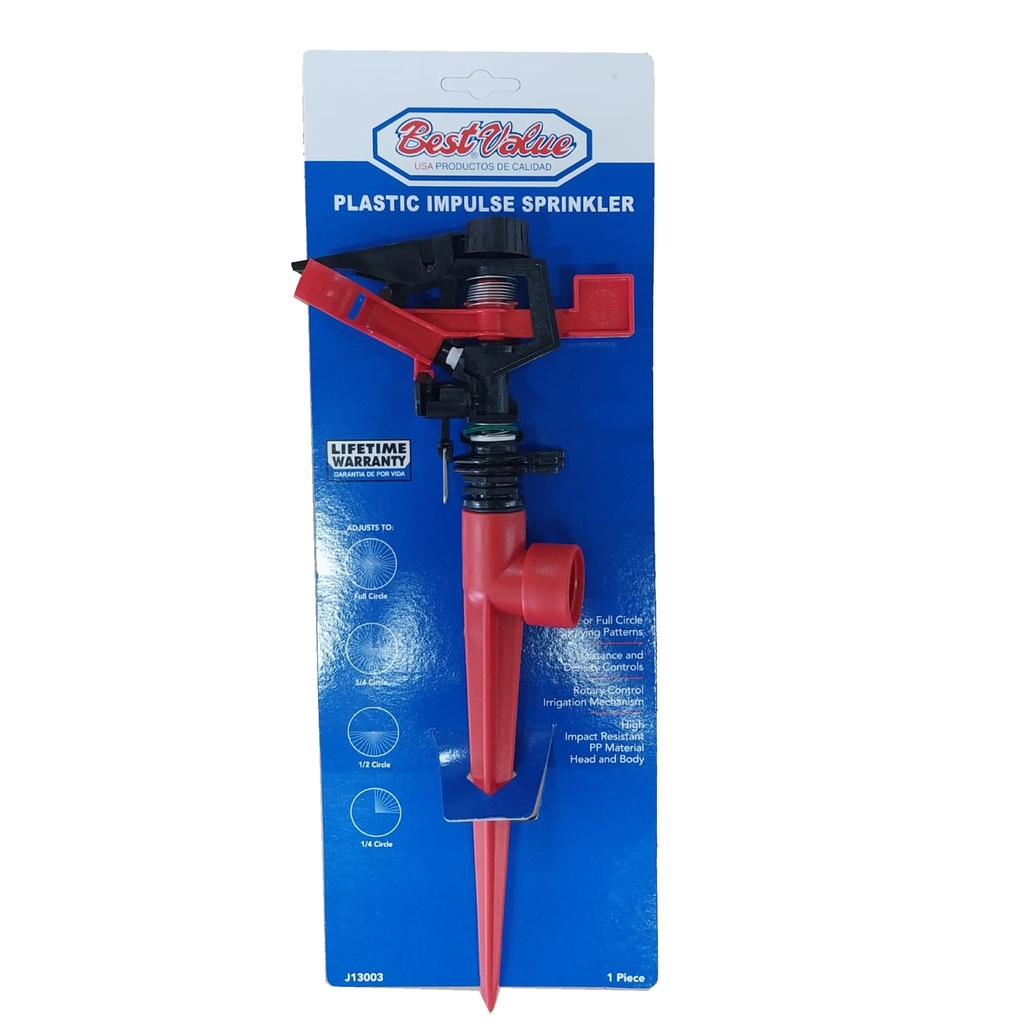 IMPULSE SPRINKLER W/SPIKE (PLASTIC) | HR Supplies Ltd