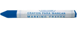 6PK MARKING CRAYON (BLUE)