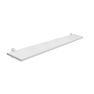 8" x 40" SELF-SUPPORT SHELF (WHITE)