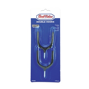 2 5/8" VINYL-COATED DOUBLE HOOK (2PC)